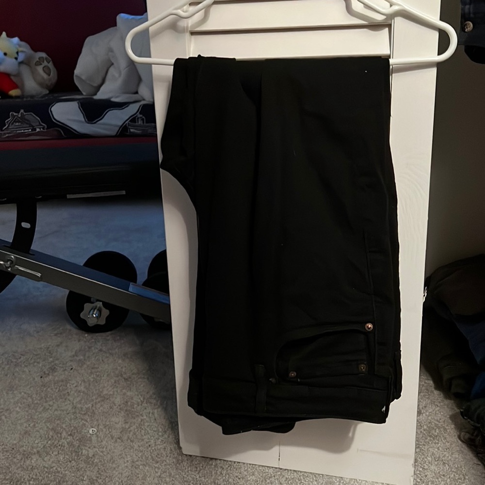 American Eagle Black Relaxed fit jeans